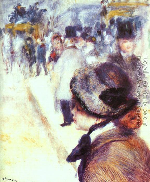 Pierre Auguste Renoir : Place Clichy II